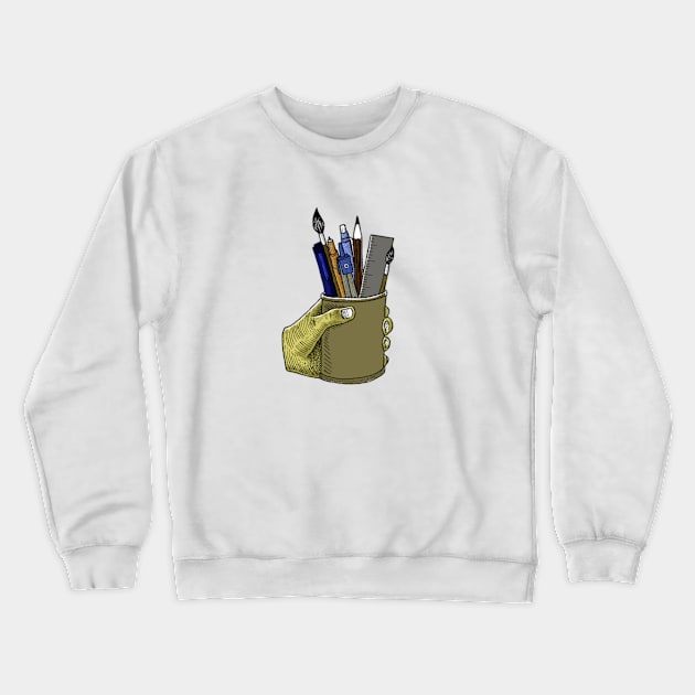 Tools Crewneck Sweatshirt by Inkmoist